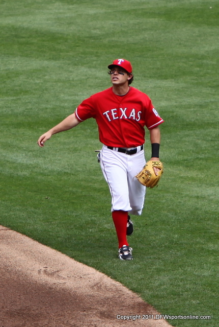Ian Kinsler. Photo by David Dwyer for DFWsportsonline